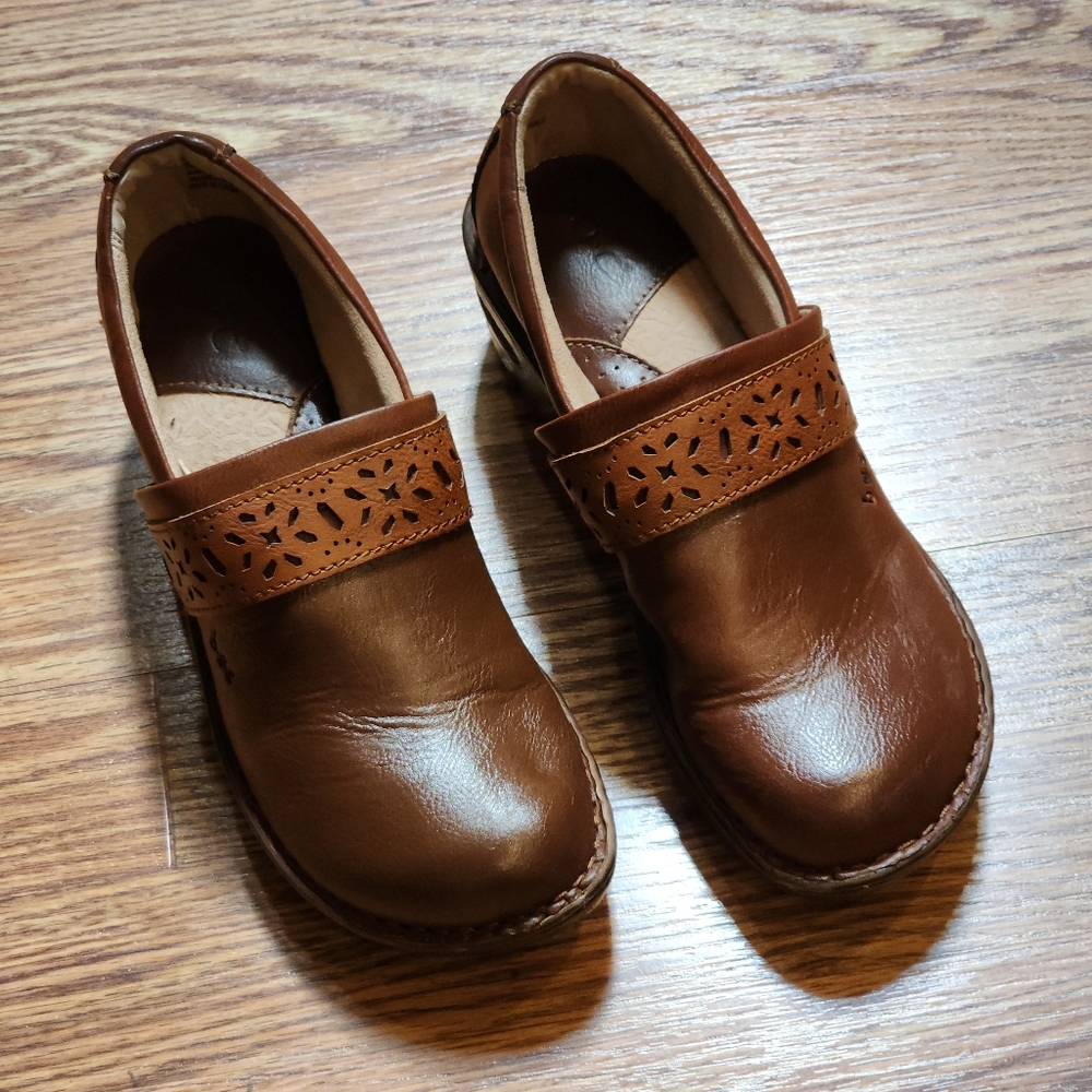 Born B.O.C. Rasen Slip-On Brown Clogs Women's Size 8M - Picture 5 of 13